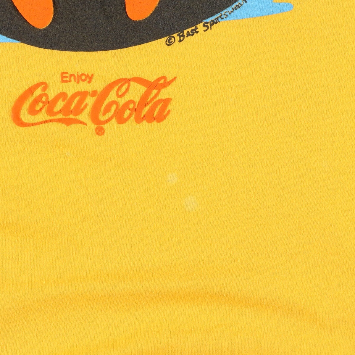 古着 90年代 ジャージーズ Jerzees COCA-COLA コカコーラ アドバタイジングTシャツ USA製 メンズM ヴィンテージ /evb002184の画像7