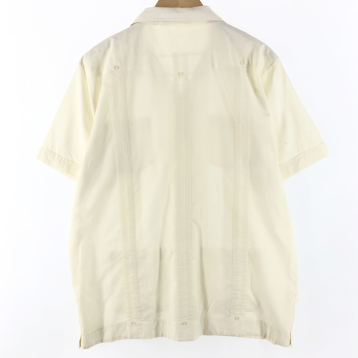 古着 ROMANI 半袖 オープンカラー メキシカンシャツ キューバシャツ メンズXL /eaa360737_画像2