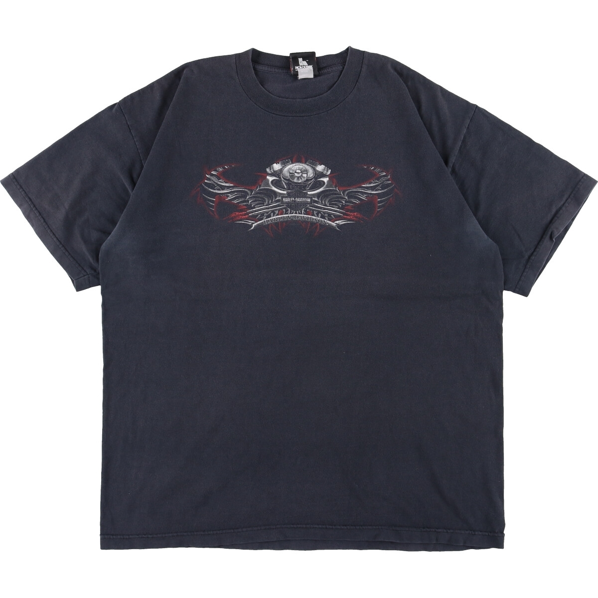 古着 ハーレーダビッドソン Harley-Davidson 両面プリント モーターサイクル バイクTシャツ メンズXL /eaa359990