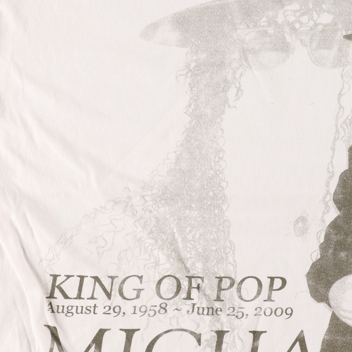 古着 MICHAEL JACKSON マイケルジャクソン 追悼 1958-2009 バンドTシャツ バンT メンズXXL /eaa360522_画像4