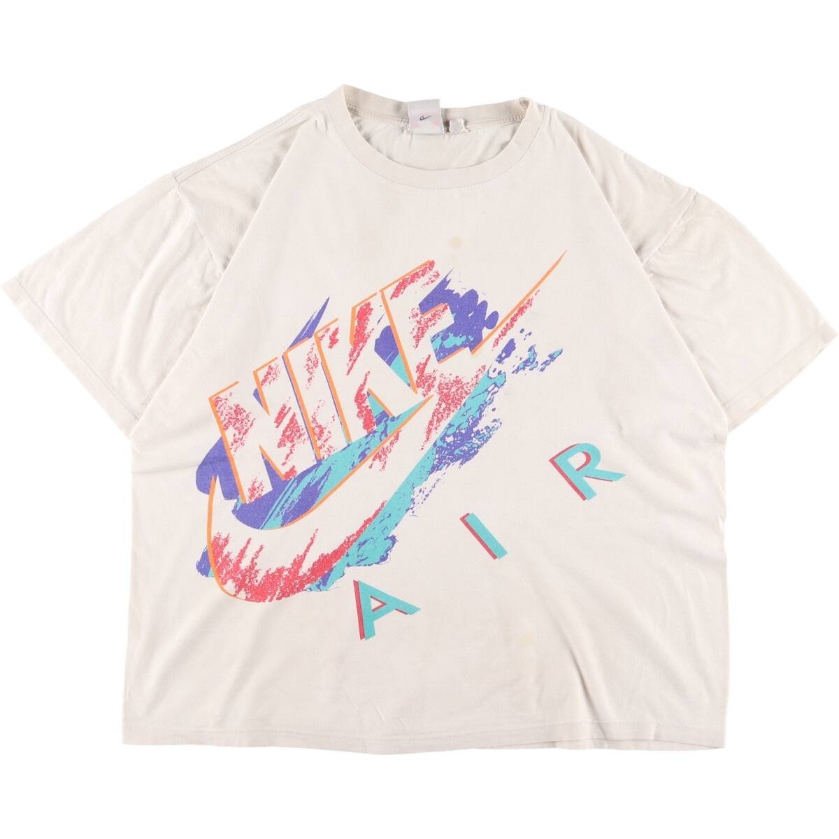 古着 90年代 ナイキ NIKE AIR プリントTシャツ メンズXL ヴィンテージ /eaa361632