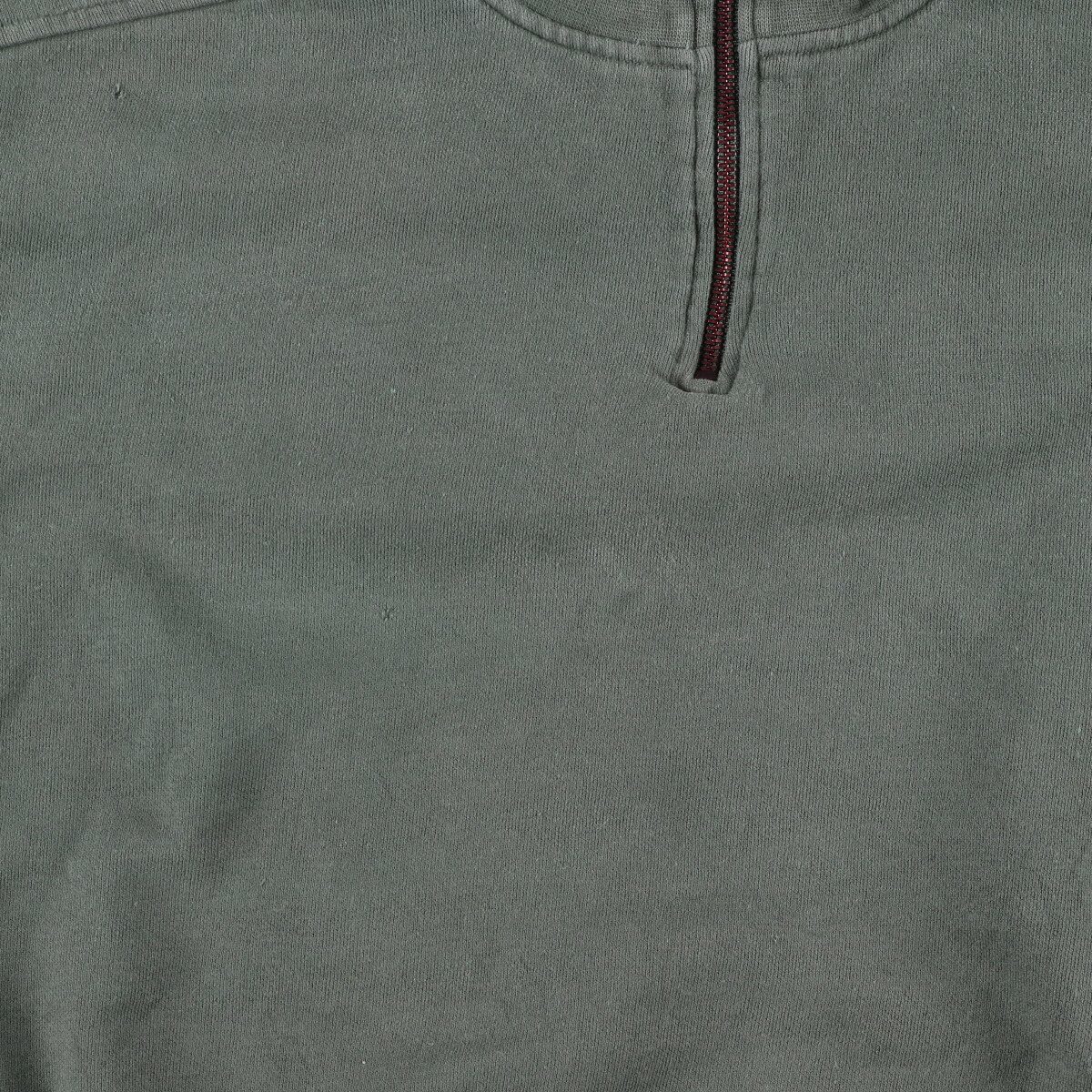  б/у одежда Nike NIKE GOLF Golf половина Zip спортивная фуфайка футболка мужской XL /eaa364355