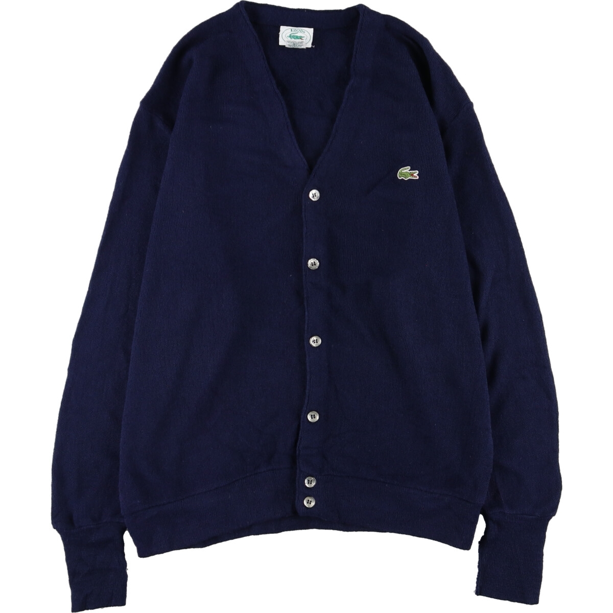 メーカー再生品】 アクリルニットカーディガン IZOD LACOSTE ラコステ