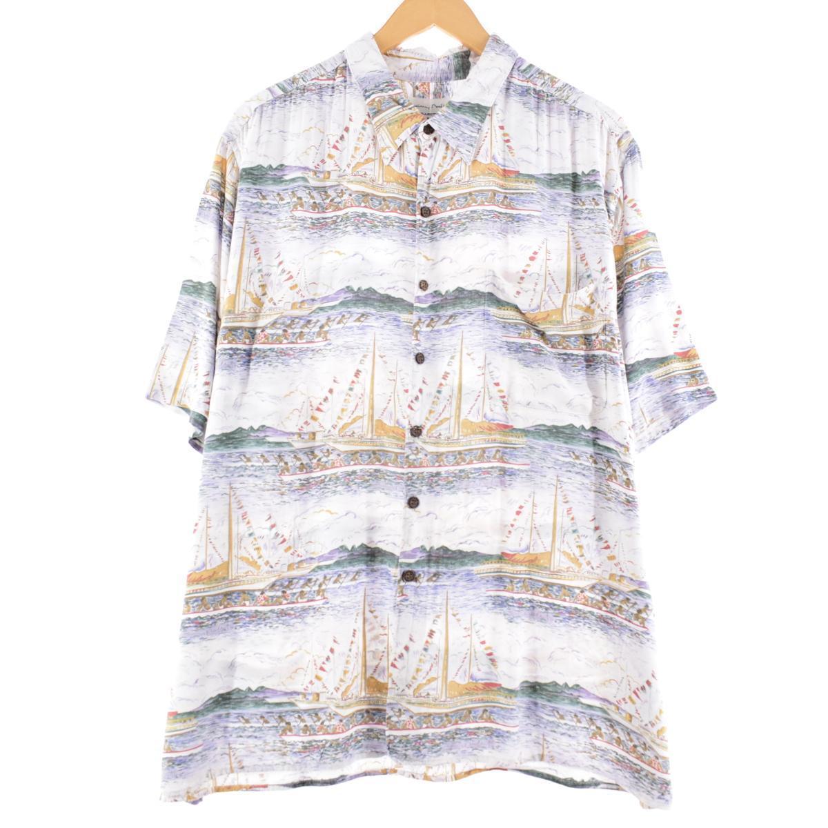 古着 レインスプーナー REYNSPOONER GUY BUFFET 総柄