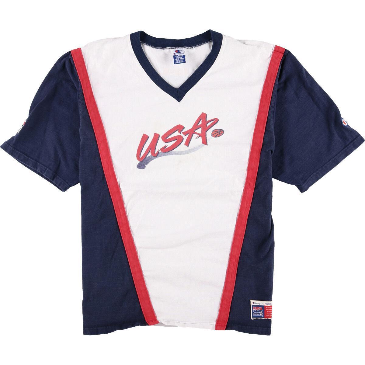 90s チャンピオン USA ドリームチーム Tシャツ XXL /eaa051888 【SS2309】