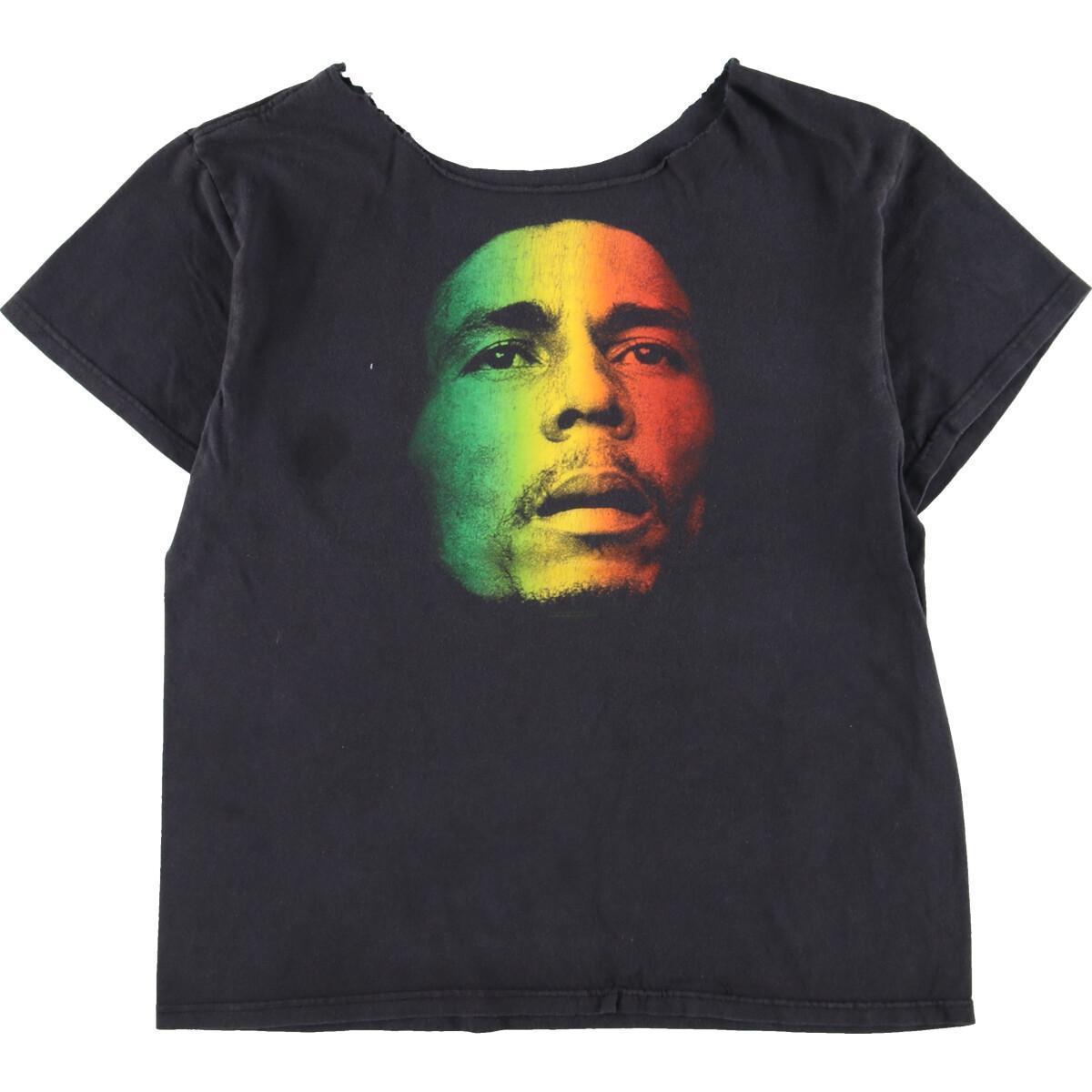 最も優遇の バンドTシャツ 両面プリント ボブマーリー MARLEY BOB 古着