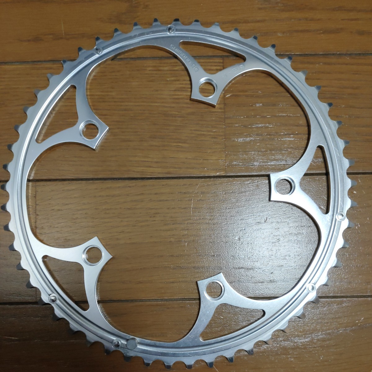 使用短美品 シマノ SHIMANO SG B-53 53T チェーンリング アウター_画像1