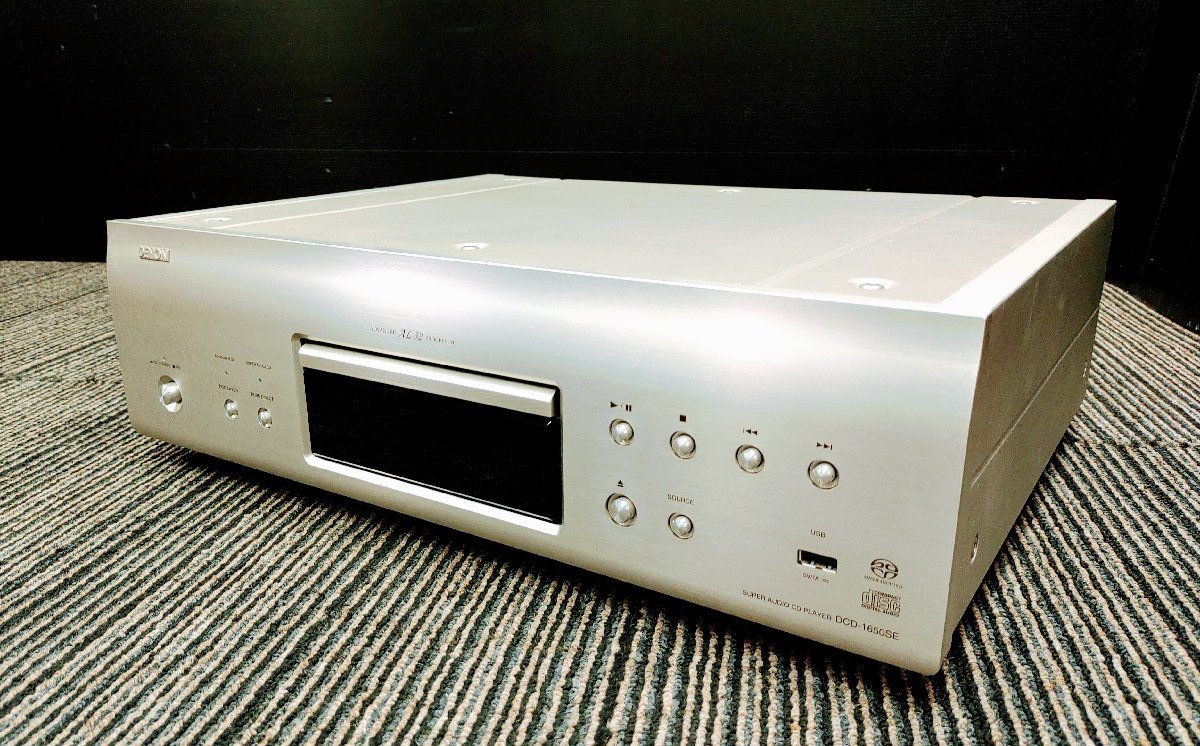 今日の超目玉】 DENON デノン DCD-1650SE SACD/CDプレーヤー【中古