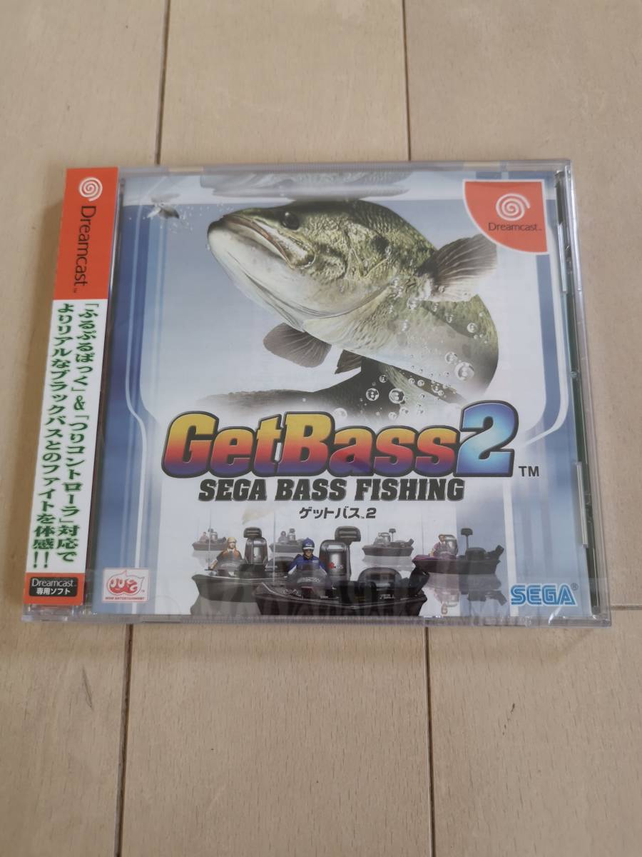 レア 新品未開封 即決 6800円！ DC ゲットバス2 Get Bass2 SEGA BASS FISHING