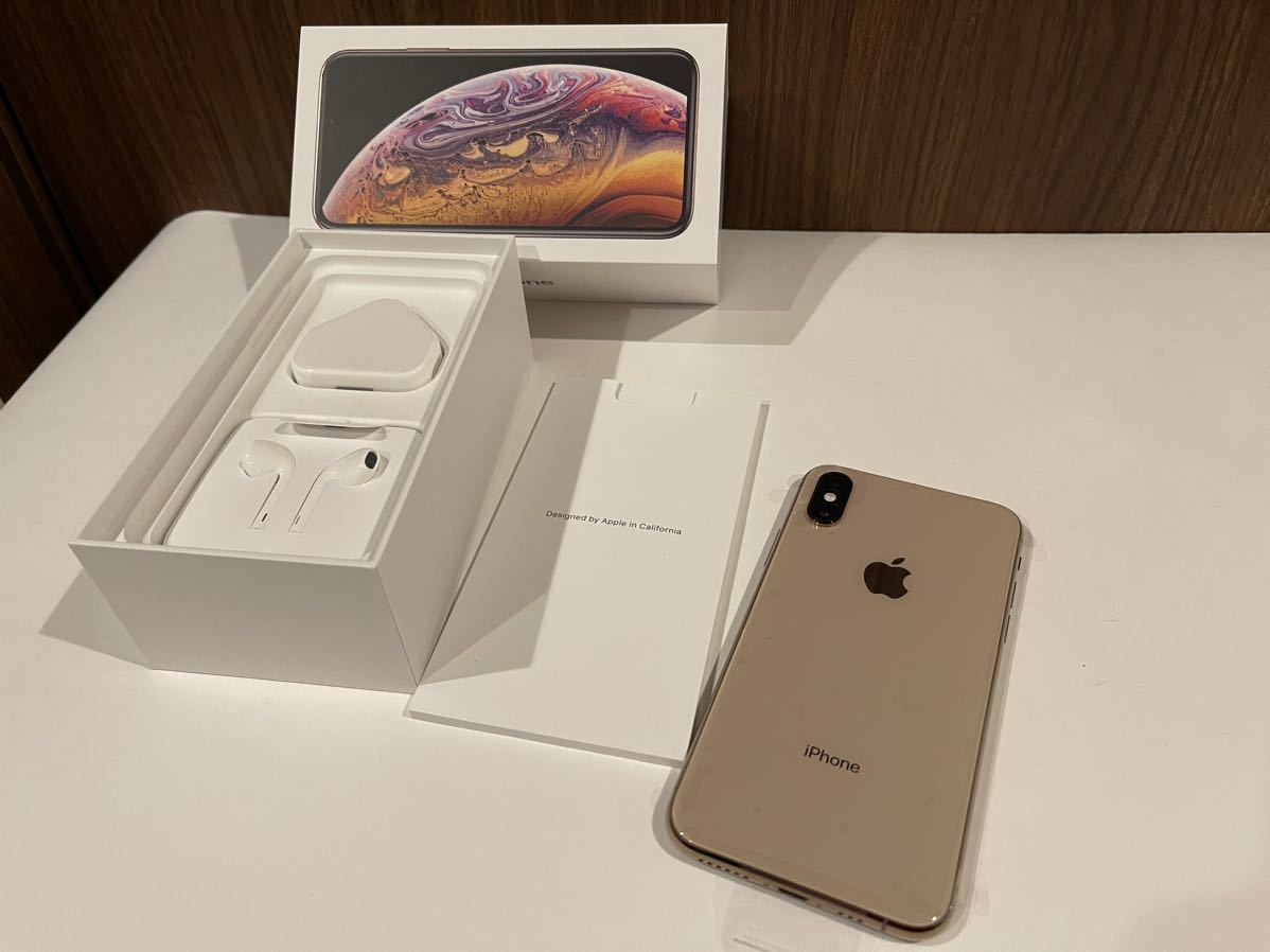 新発売 激レア Apple iPhone XS Gold 512GB アップル ゴールド SIM