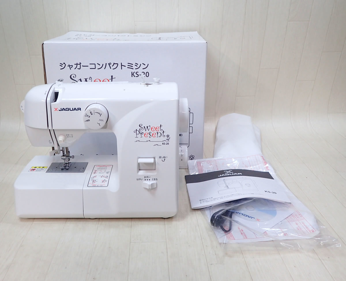 未使用 JAGUAR ジャガー コンパクトミシン KS-20 ミシン-日本代購代