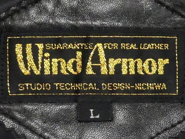 即決★Wind Armor★メンズL レザーロングコート ウインドアーマー 黒 ロングコート 本革 ジャケット 本皮 ビジネス 革ジャン_画像6