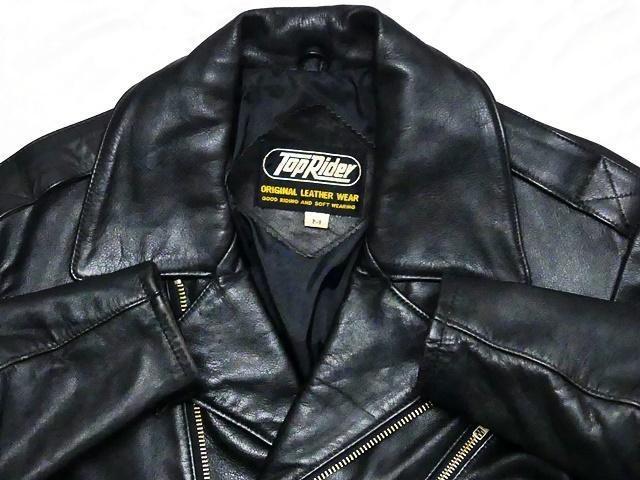 即決 TOP RIDER メンズM レザーライダースジャケット トップ 即決 TOP RIDER メンズM レザーライダースジャケット トップ