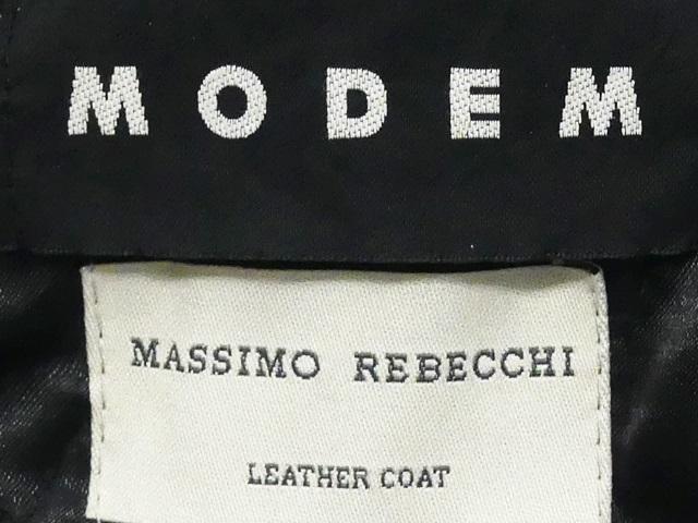 即決 イタリア製 MODEM MASSIMO REBECCHI別注 メンズM位 レザー