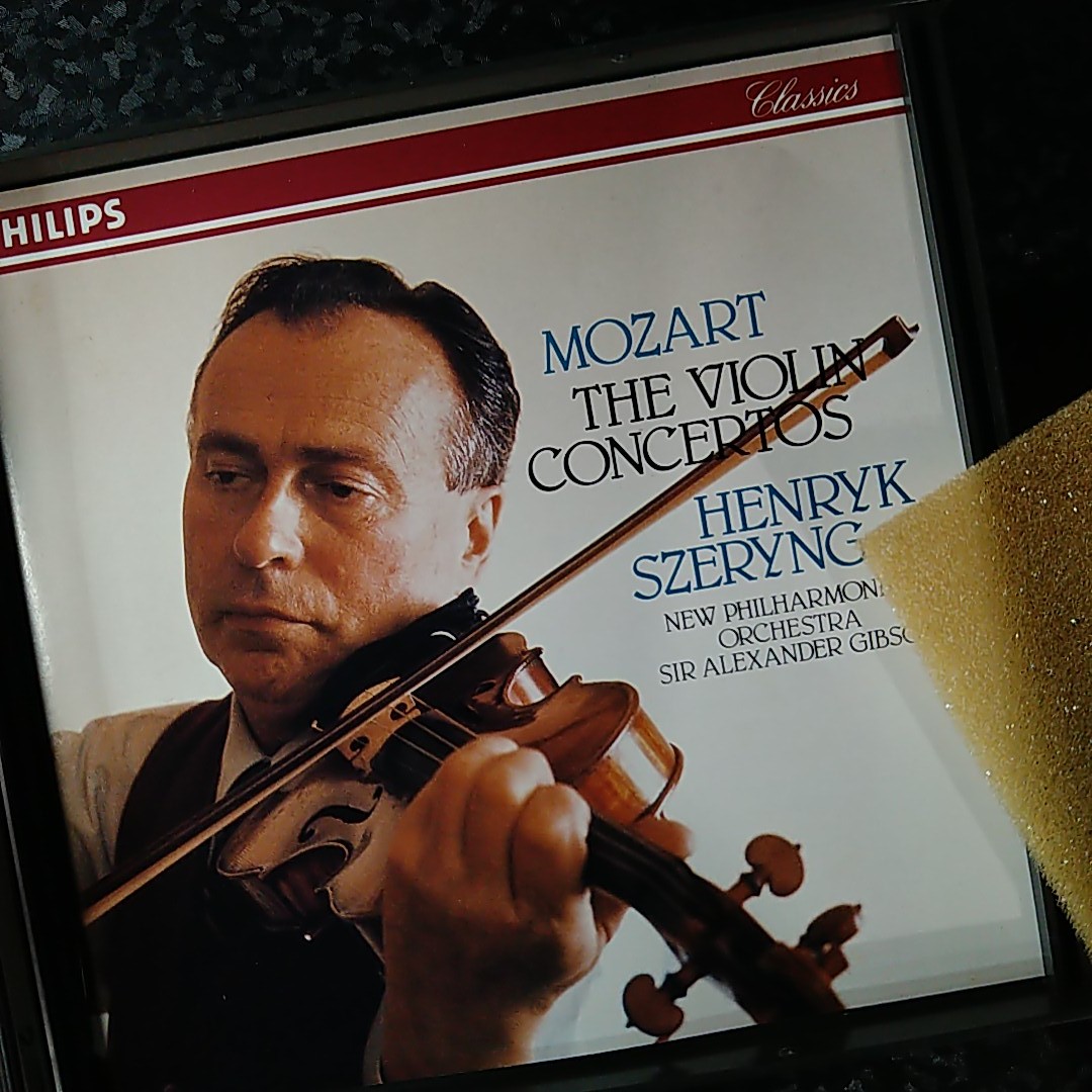 h（PHILIPS 2CD）シェリング　モーツァルト　ヴァイオリン協奏曲（全集）Szeryng Mozart Violin Concertos_画像4