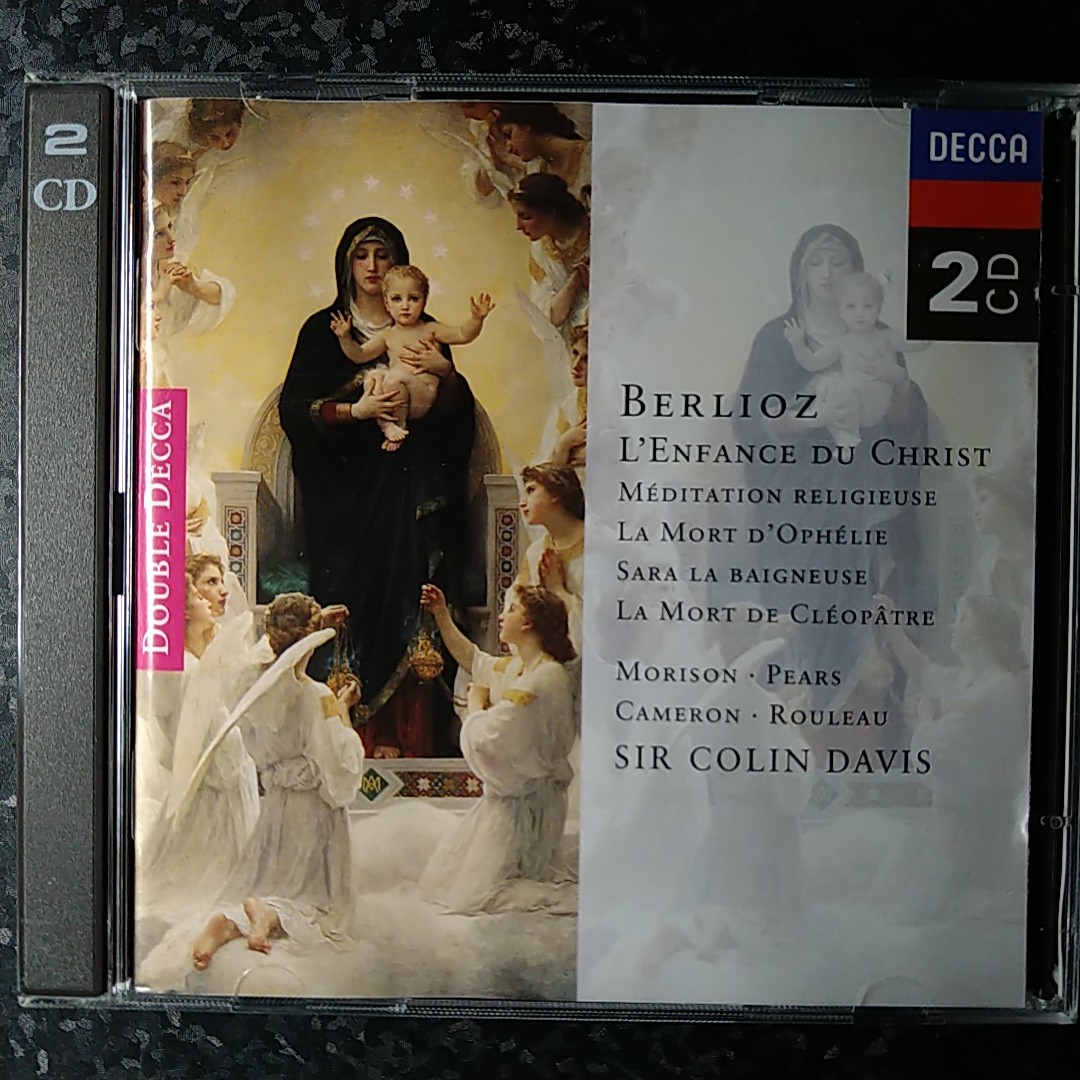 h【x80円】独盤 2CD　デイヴィス　ベルリオーズ　キリストの幼時　Davis Berlioz L'Enfance du Christ_画像1