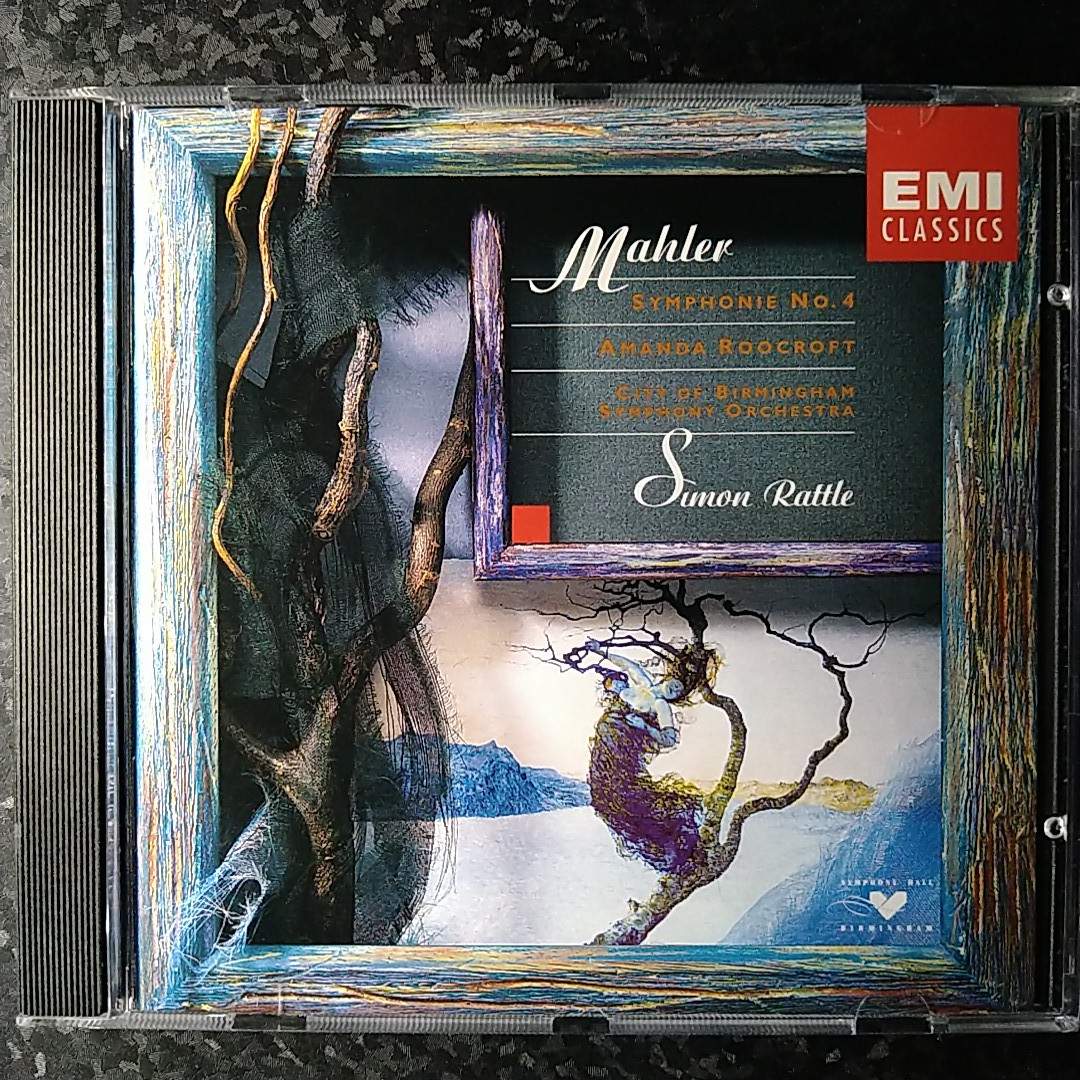 h【x80円】ラトル　マーラー　交響曲第4番　Rattle Mahler Symphony No.4_画像1