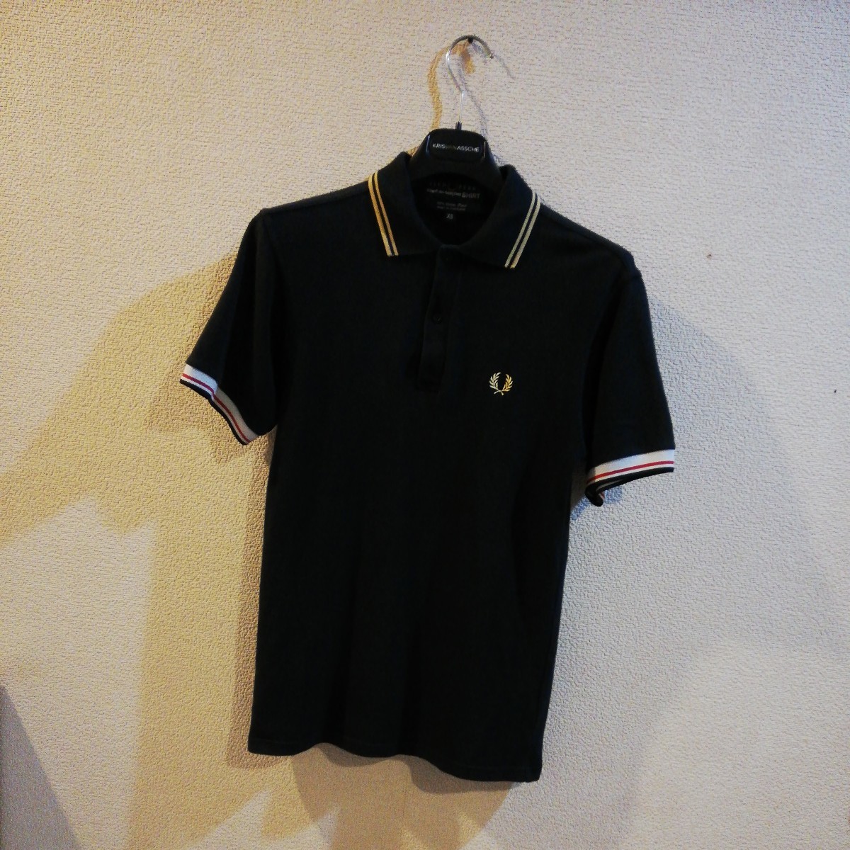 COMME des GARCONS FRED PERRY collaboration polo-shirt XS Portugal made Fred Perry com *te* Garcon shirt jacket 