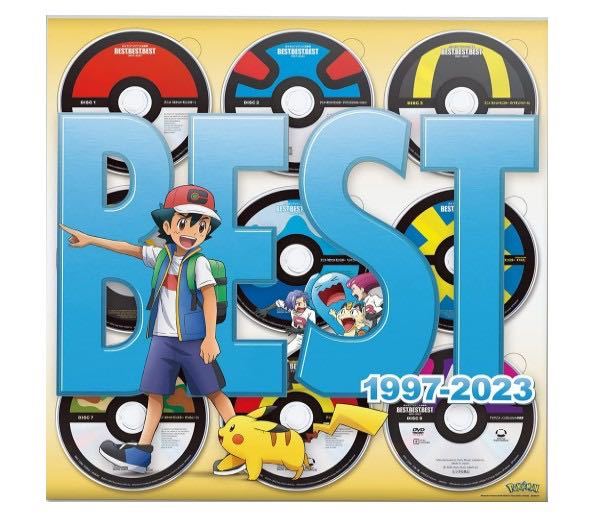 □新品□ ポケモンTVアニメ主題歌 BEST OF BEST OF BEST 1997-2023