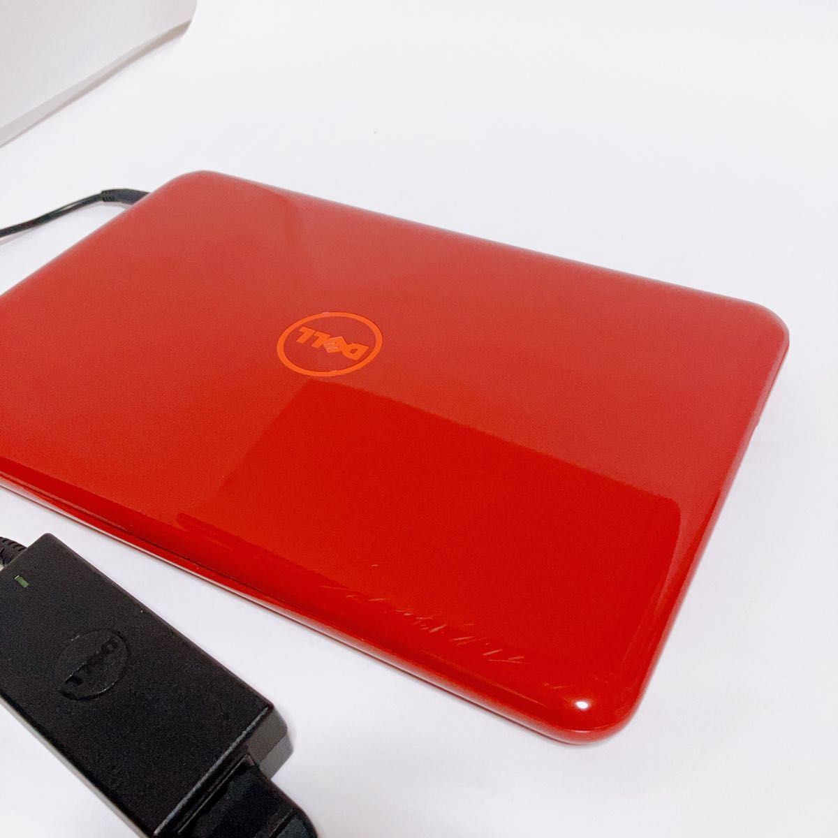 Webカメラ搭載 DellミニノートPC かわいい人気のレッド 初期設定済み