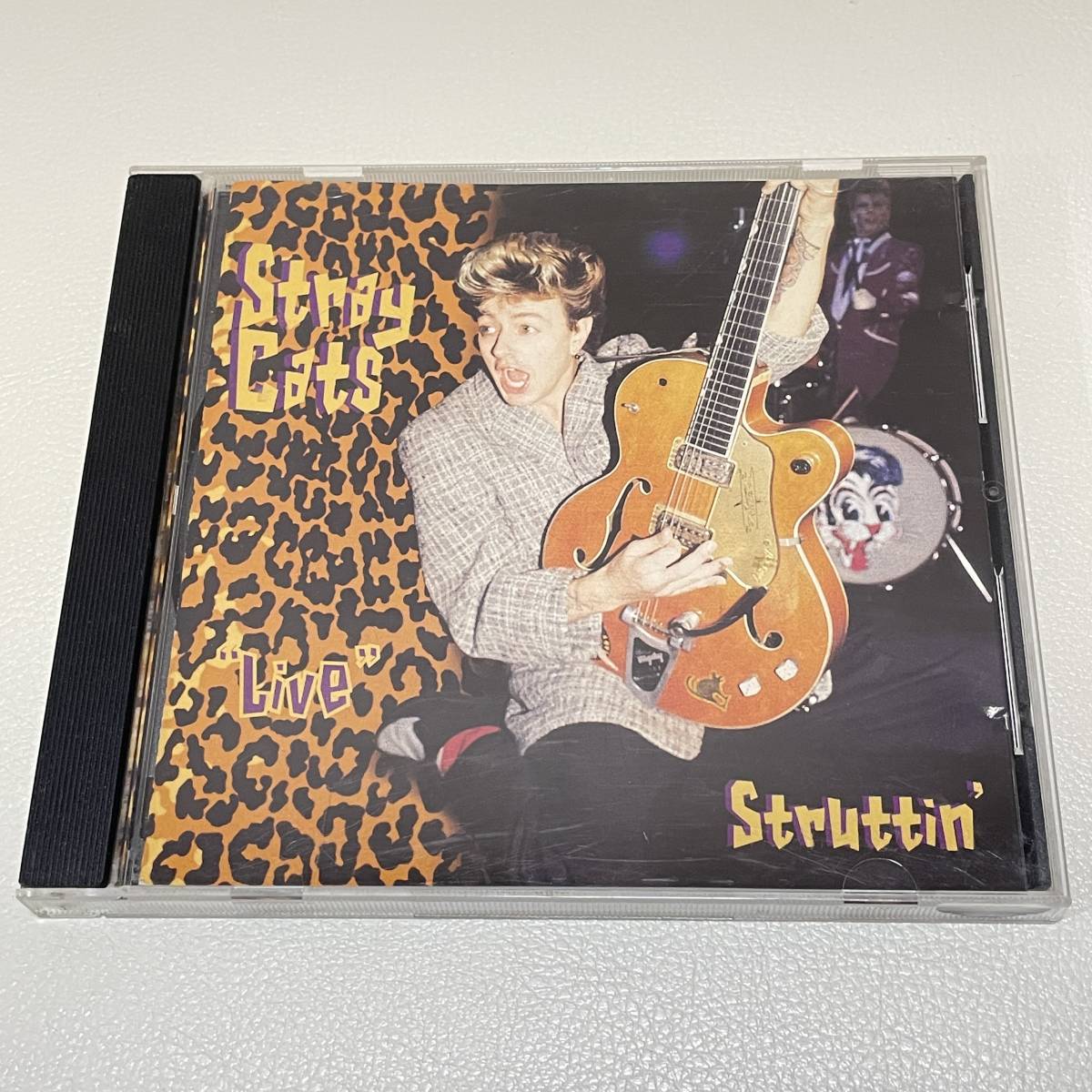 【CD】　ストレイキャッツ　STRAY CATS STRUTTIN' LIVE CD レアトラック集 コレクターズ　ロカビリー　ブライアンセッツァー　　管0826b15_画像1