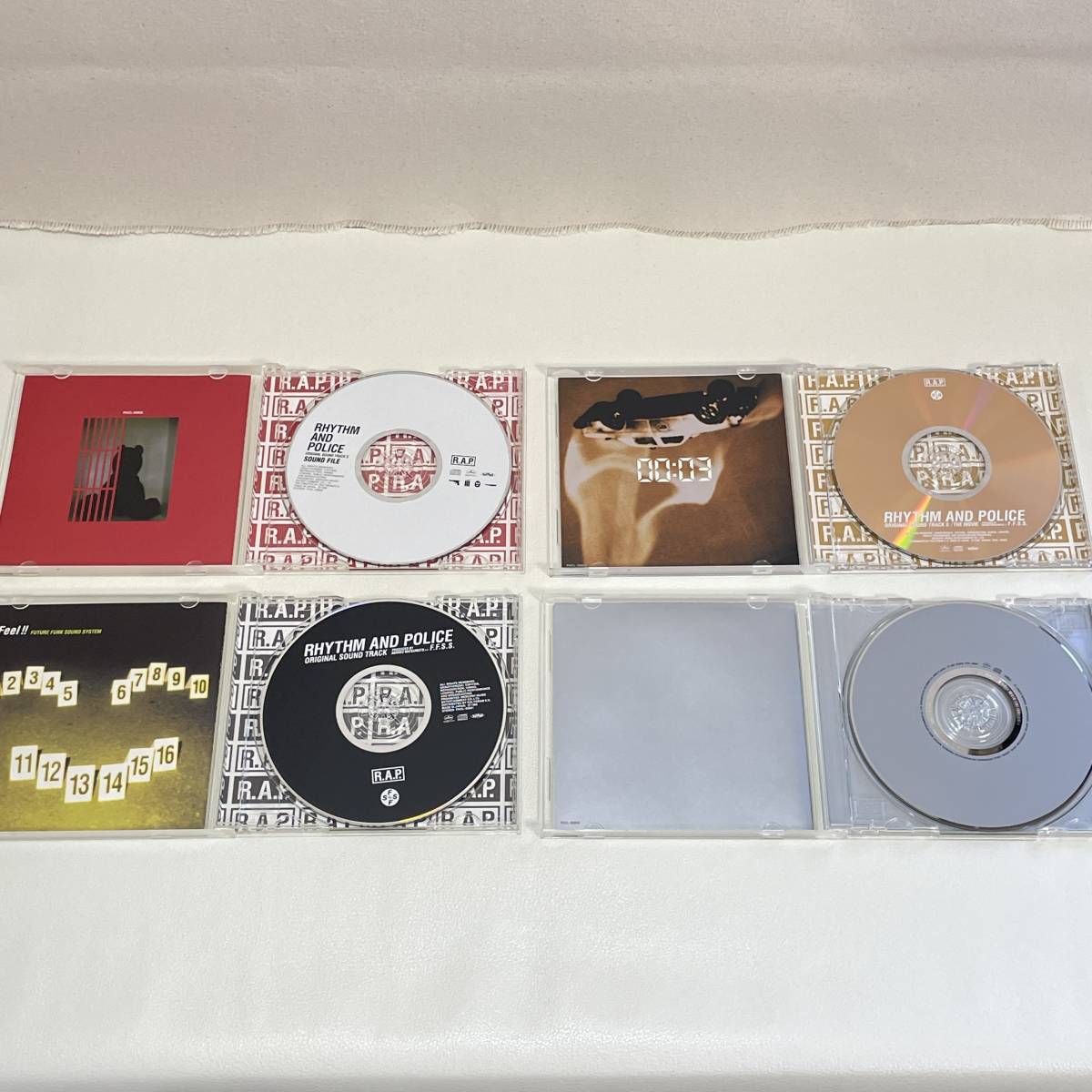 【CD】 踊る大捜査線 サントラ CD PERFECT BOX オリジナルサウンドトラック CD 4枚組 ポスター ステッカー2枚   管0827b17の画像4