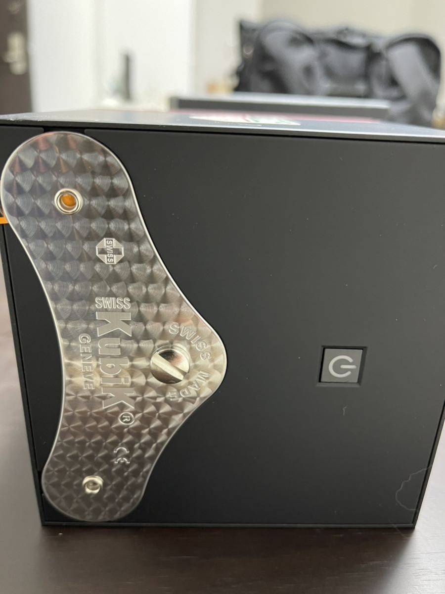 TAG HEUER SWISS KUBIKワインディングマシーン 自動巻き上げ機 自動巻き時計用ケース オートマチック時計用ケース タグホイヤー の画像5