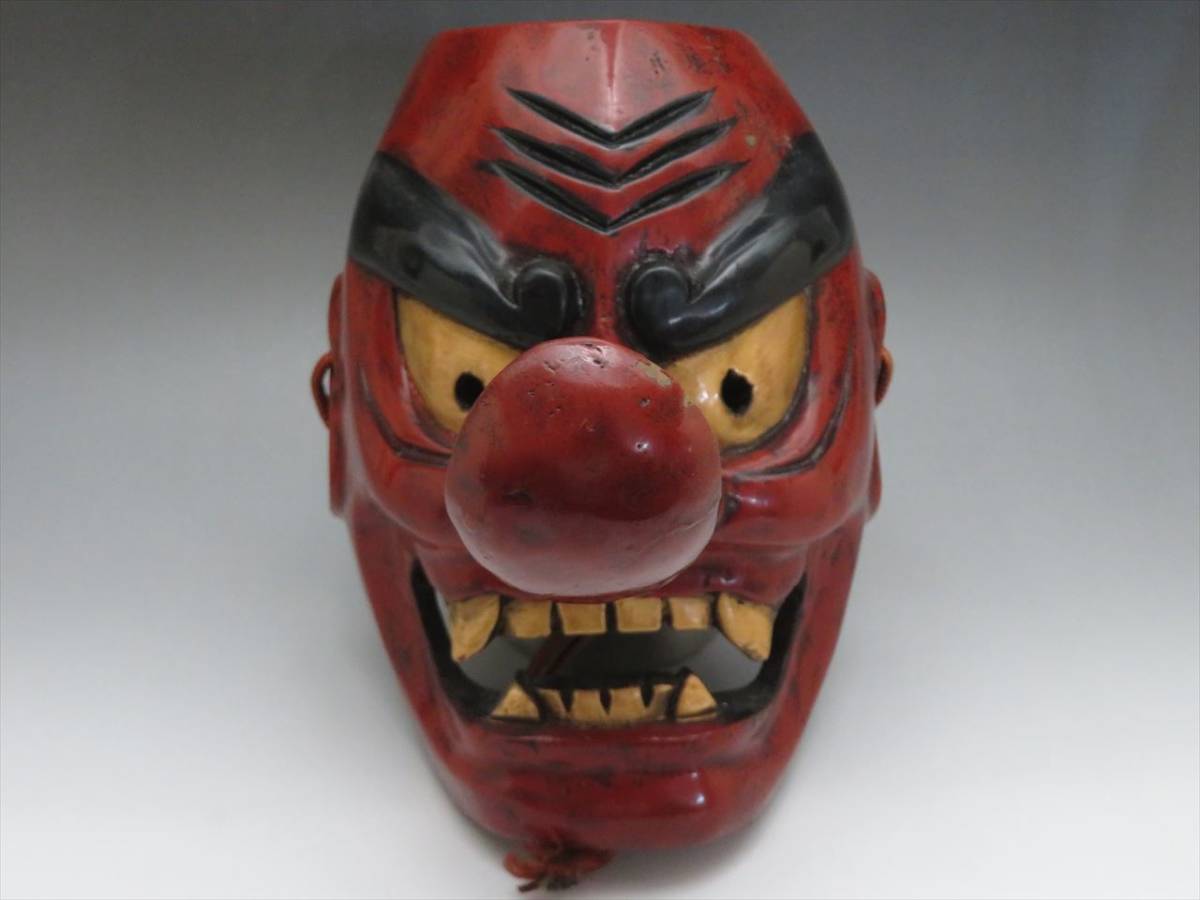 ◇◇木製木彫彫刻乾漆天狗能面能楽面神楽面狂言面舞楽面◇◇ | JChere