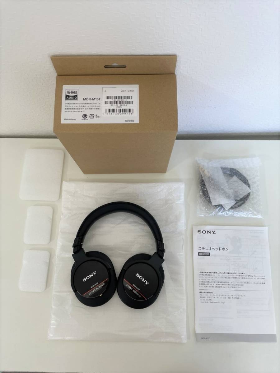 気質アップ SONY ソニー モニターヘッドホン MDR-M1ST 密閉型