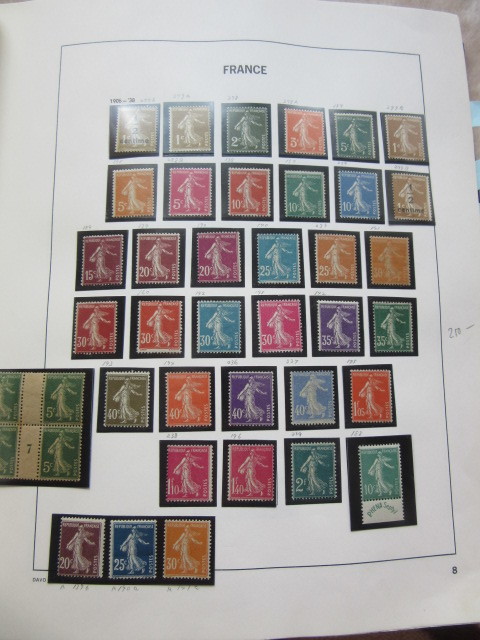 フランス切手コレクション　海外大型大判豪華アルバム　1849〜1967年　119リーフ　_画像6