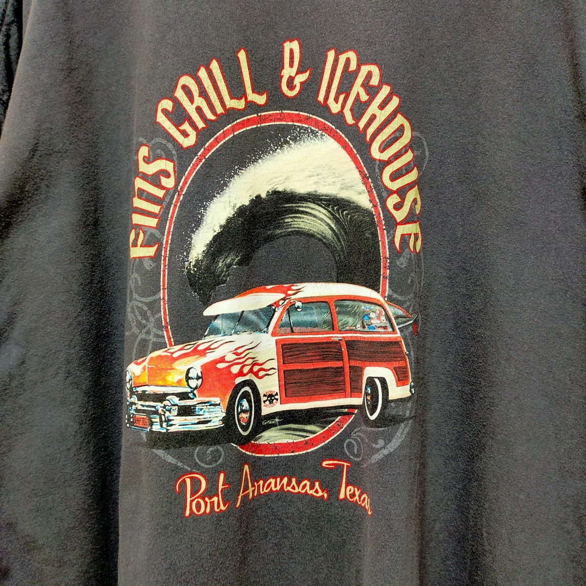 古着　coastal classics　半袖Tシャツ　バックプリント　00s　ビッグサイズ