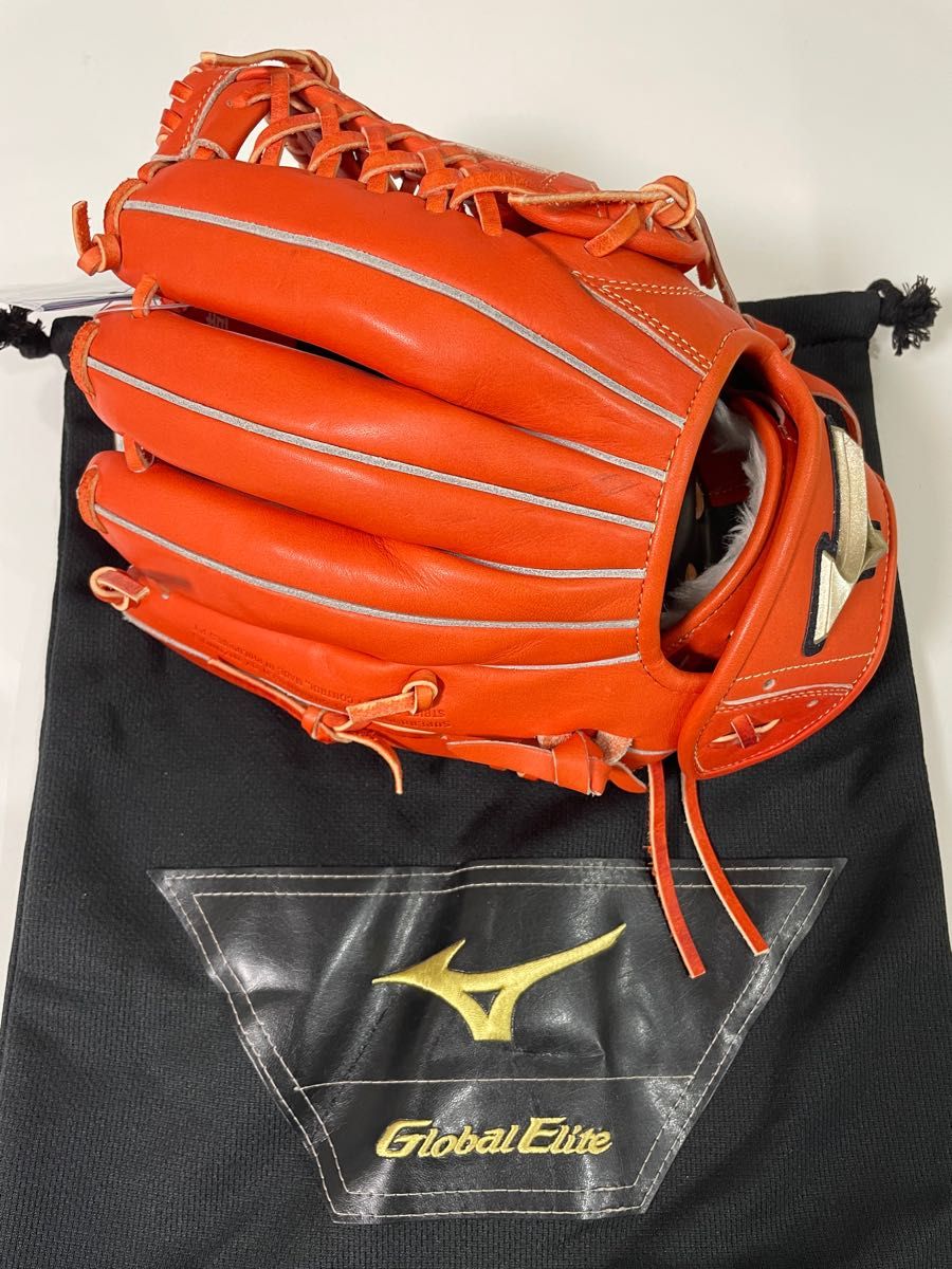 新品 未使用 ミズノ MIZUNO グローバルエリート 一般軟式 グローブ U2 外野 投手用