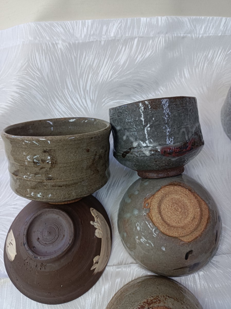 抹茶碗茶道具骨董まとめ売り8点セット| JChere雅虎拍卖代购