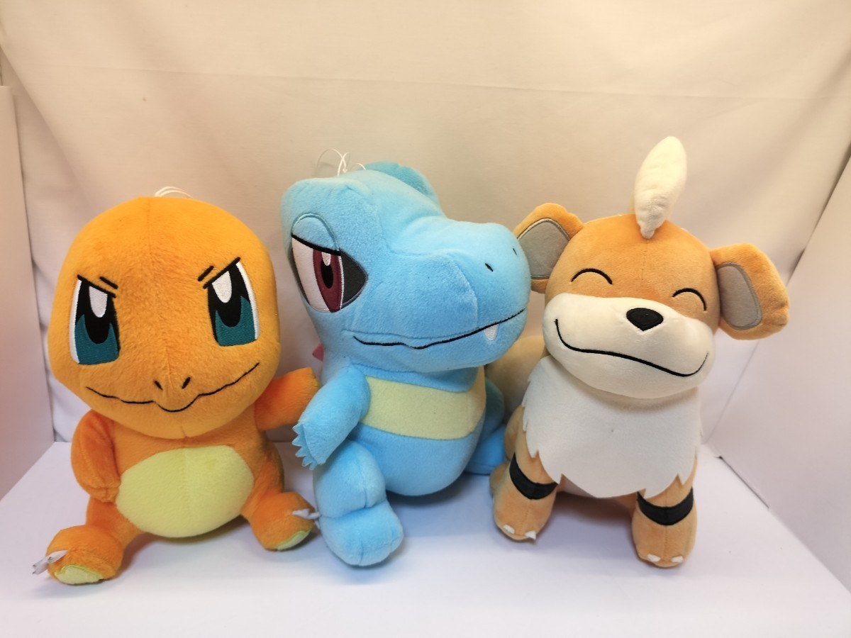 １円～ポケモン ぬいぐるみ フシギダネ ワンパチ ポニータ ラプラス ヒトカゲ ポッチャマ ピカチュウ ディグダ ミュウ カビゴン 23点セット_画像3