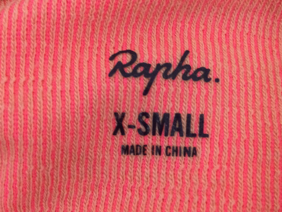 FP536 ラファ Rapha WOMENS SHORT SLEEVE BREVET JERSEY 半袖 サイクルジャージ XS ピンク レディース_画像7