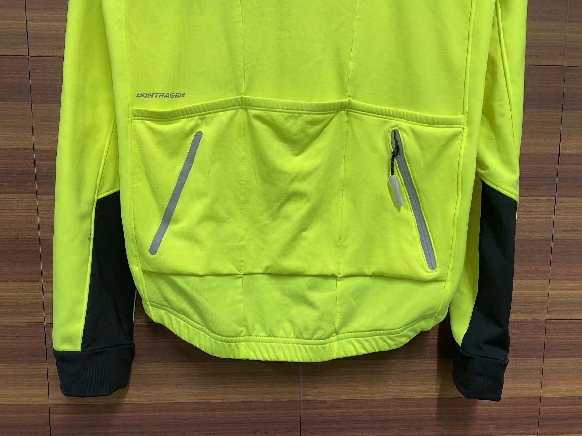 GG861bontorega-BONTRAGER Velocis S1 Softshell Jacket длинный рукав велосипедный жакет XS желтый зеленый 