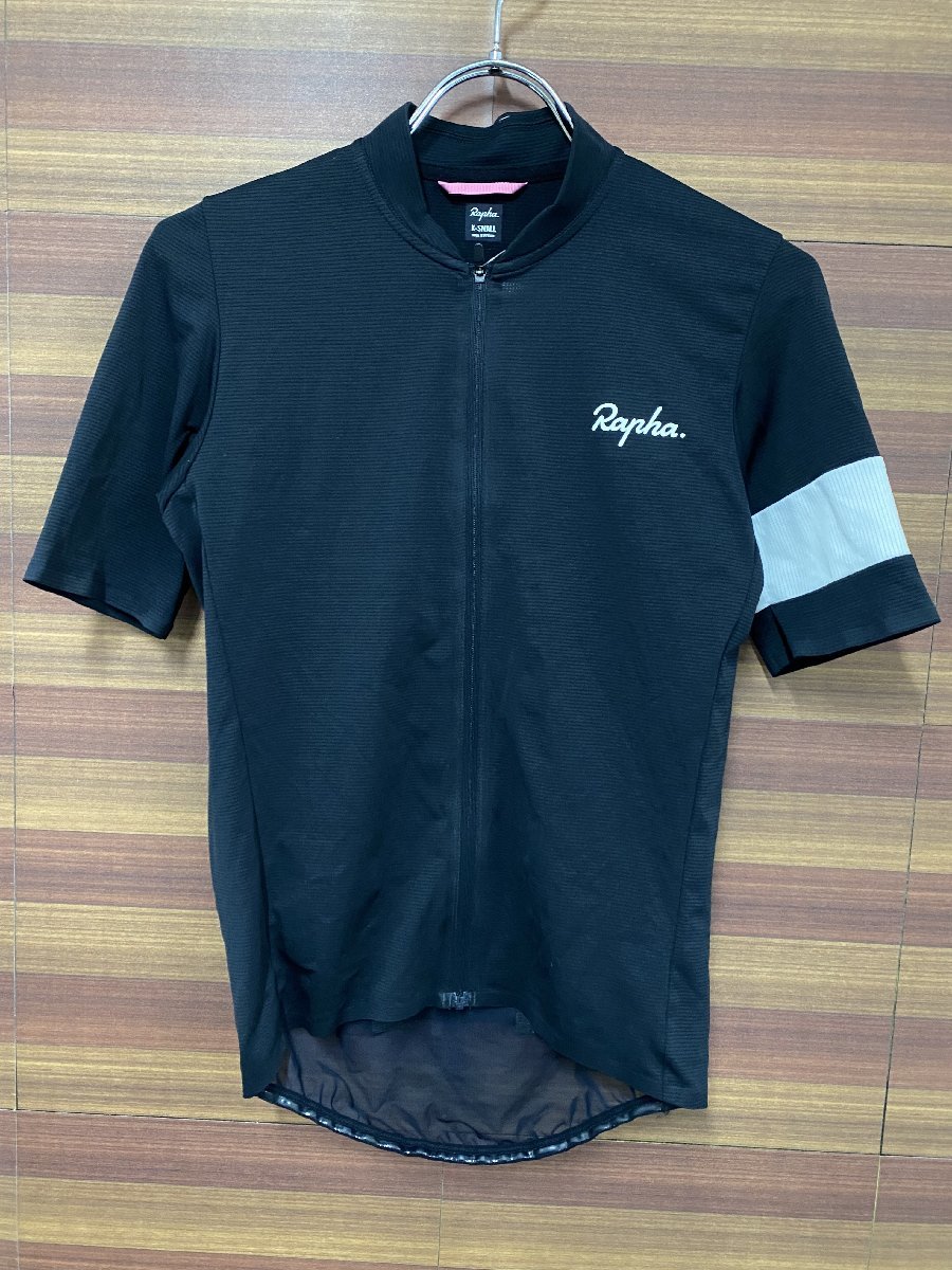 HA018 ラファ Rapha クラシックフライウェイトジャージ CLASSIC FLYWEIGHT JERSEY 黒 XS_画像1