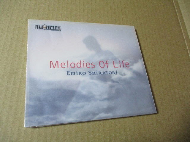 CD■白鳥英美子　FINAL FANTASY Ⅸ 　★ステッカー付！★　「Melodies　Of　Life」 　ファイナルファンタジー　IX_画像1