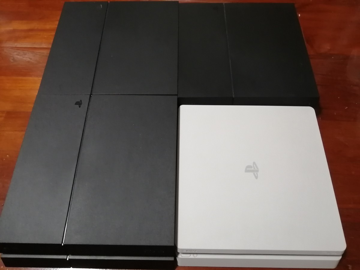 動作確認済み 4台 cuh 1200 2100 ps4 500GB 本体 プレステ4