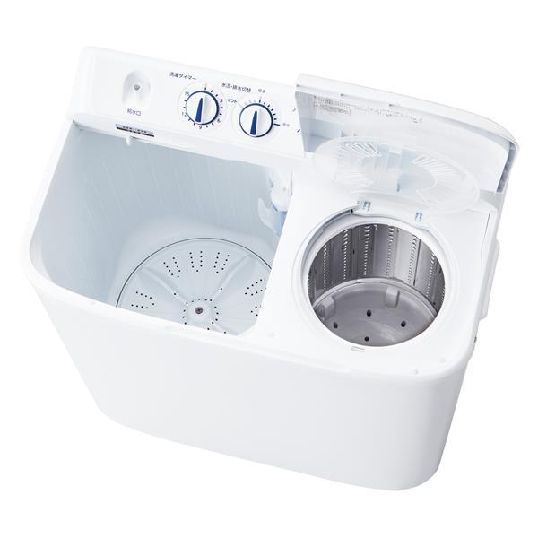 新品☆Haier 2槽式洗濯機[ステンレス脱水槽]【洗濯5.5kg/ホワイト】送料無料116