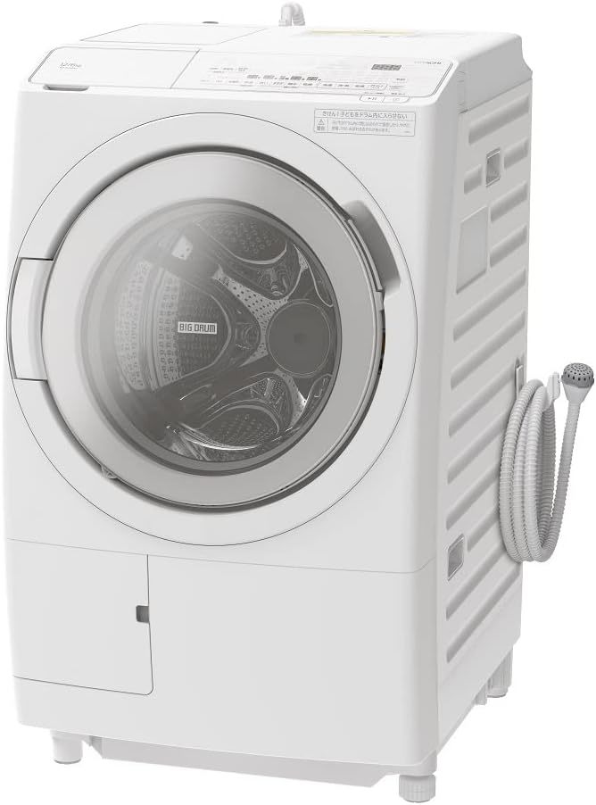  new goods * Hitachi drum type laundry dryer laundry 12kg big drum left opening liquid detergent * flexible . automatic input free shipping 141