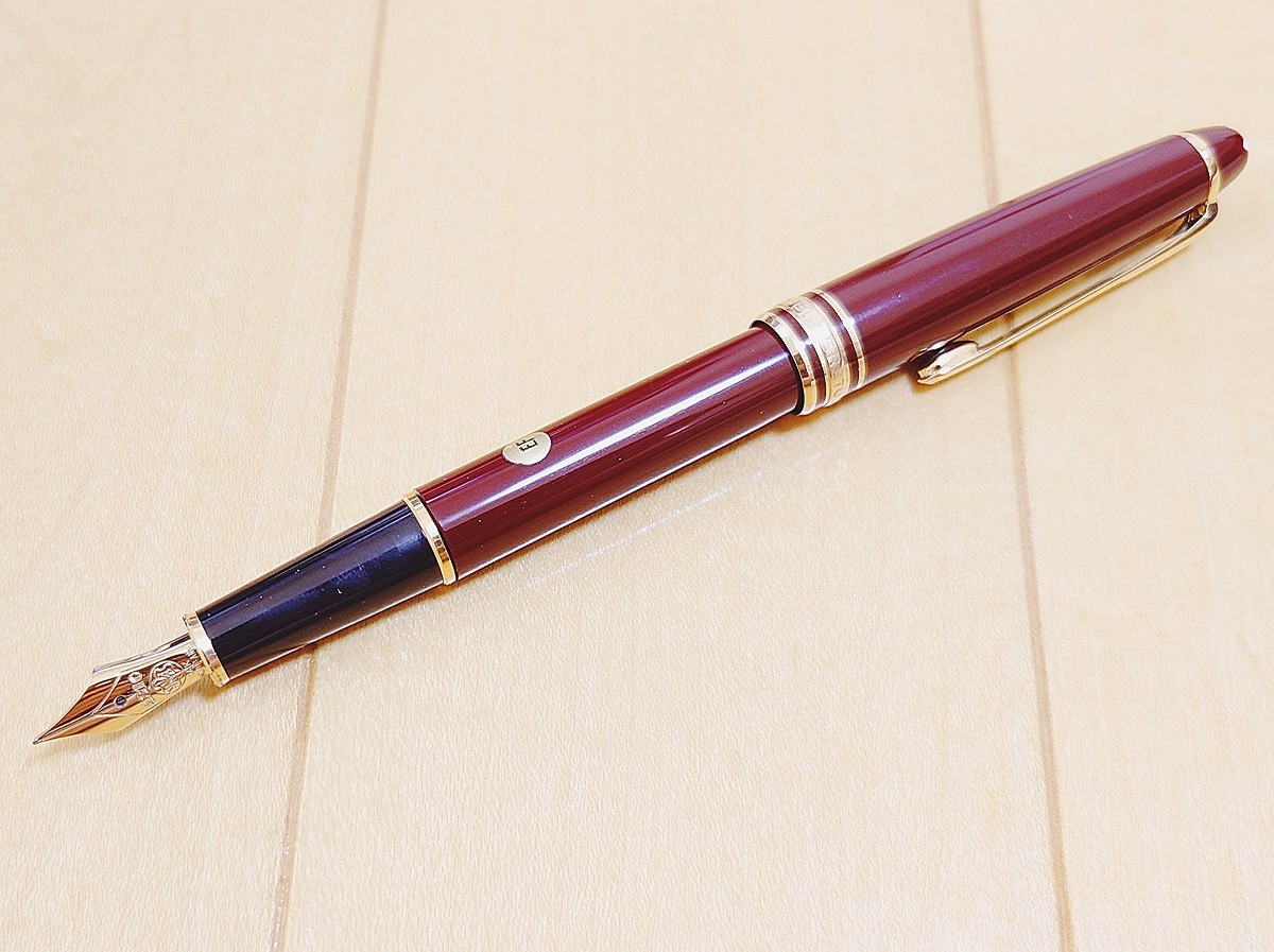 現金特価】 ボルドー マイスターシュテュック MONTBLANC 144 希少