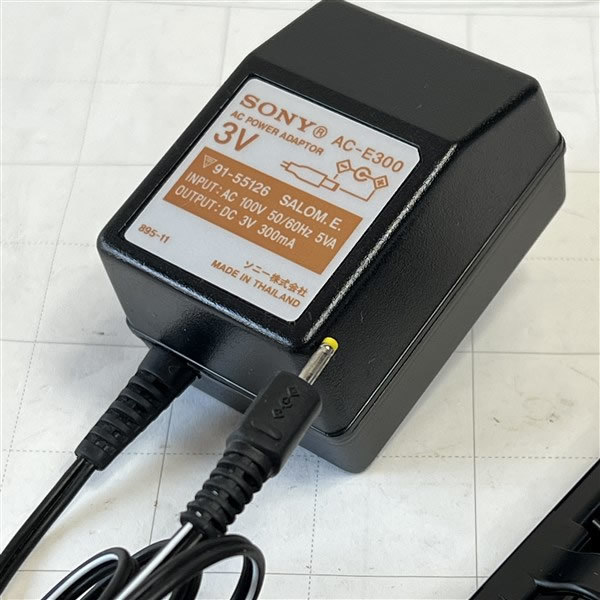 SONY Sony AC adaptor & charger AC-E300 & BCA-35E single 3 shape Ni-MH battery battery charger nickel water element 