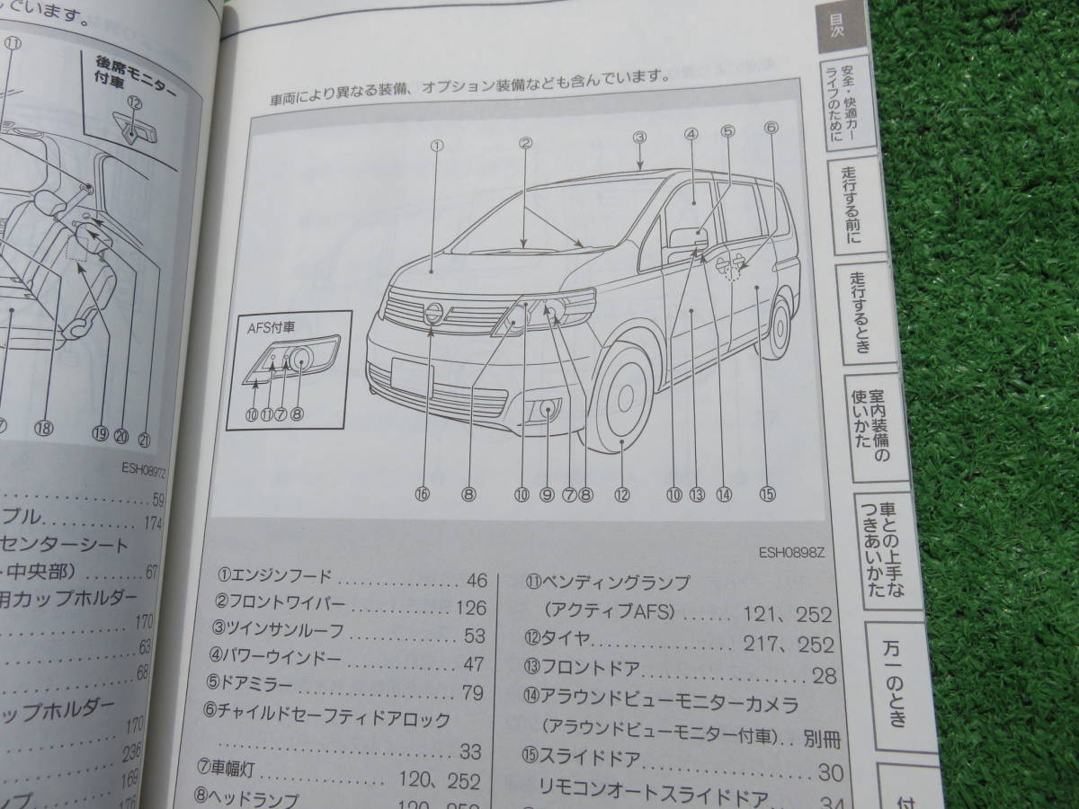  Nissan C25 Serena инструкция по эксплуатации 2008 год 1 месяц эпоха Heisei 20 год руководство пользователя 