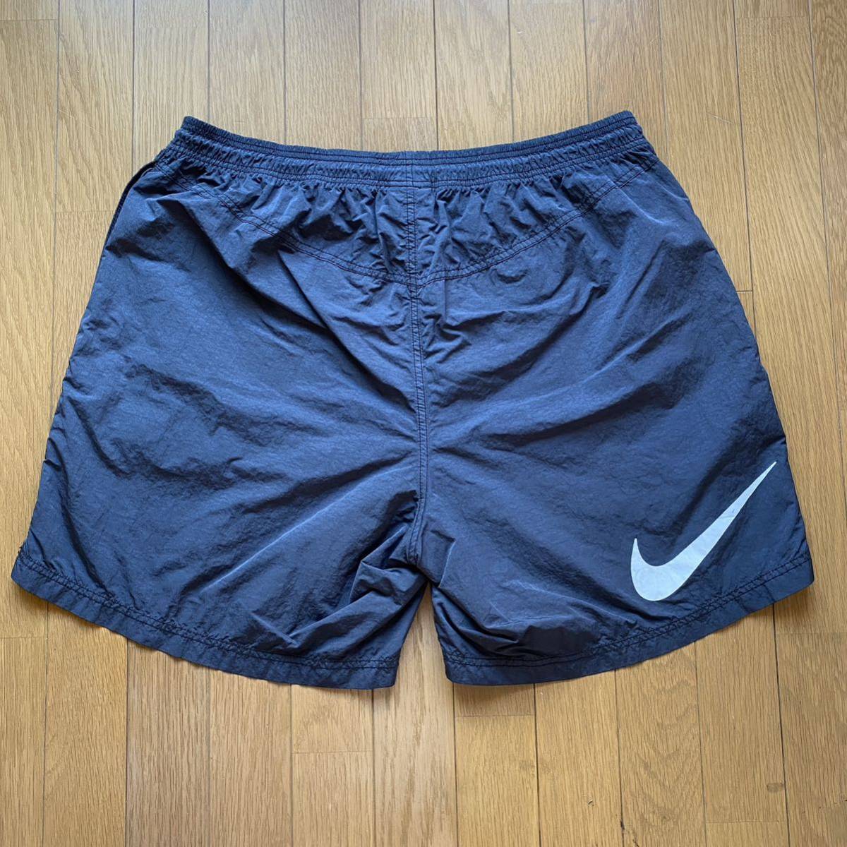 中古 Nike Stussy 20SS Collabo 2 Water Short XL Off Noir Black