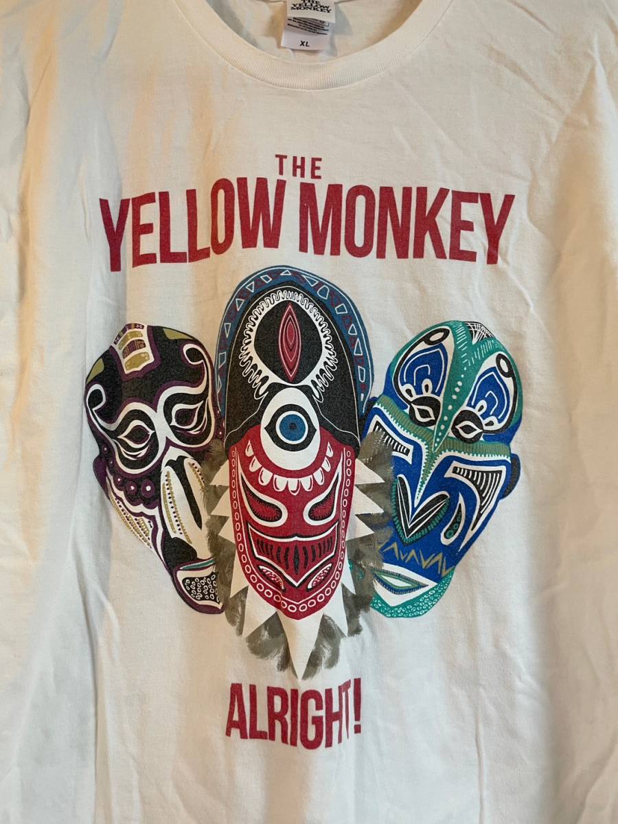 THE YELLOW MONKEY SUPER JAPAN TOUR 2016 Tシャツ イエロー THE YELLOW MONKEY SUPER JAPAN TOUR 2016 Tシャツ イエロー