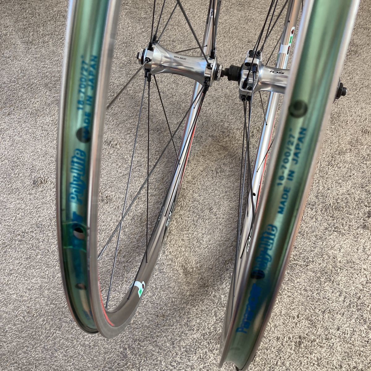シマノ 105 WH-5600 8-10速対応ホイールセット クリンチャー シマノ 105 WH-5600 8-10速対応ホイールセット クリンチャー