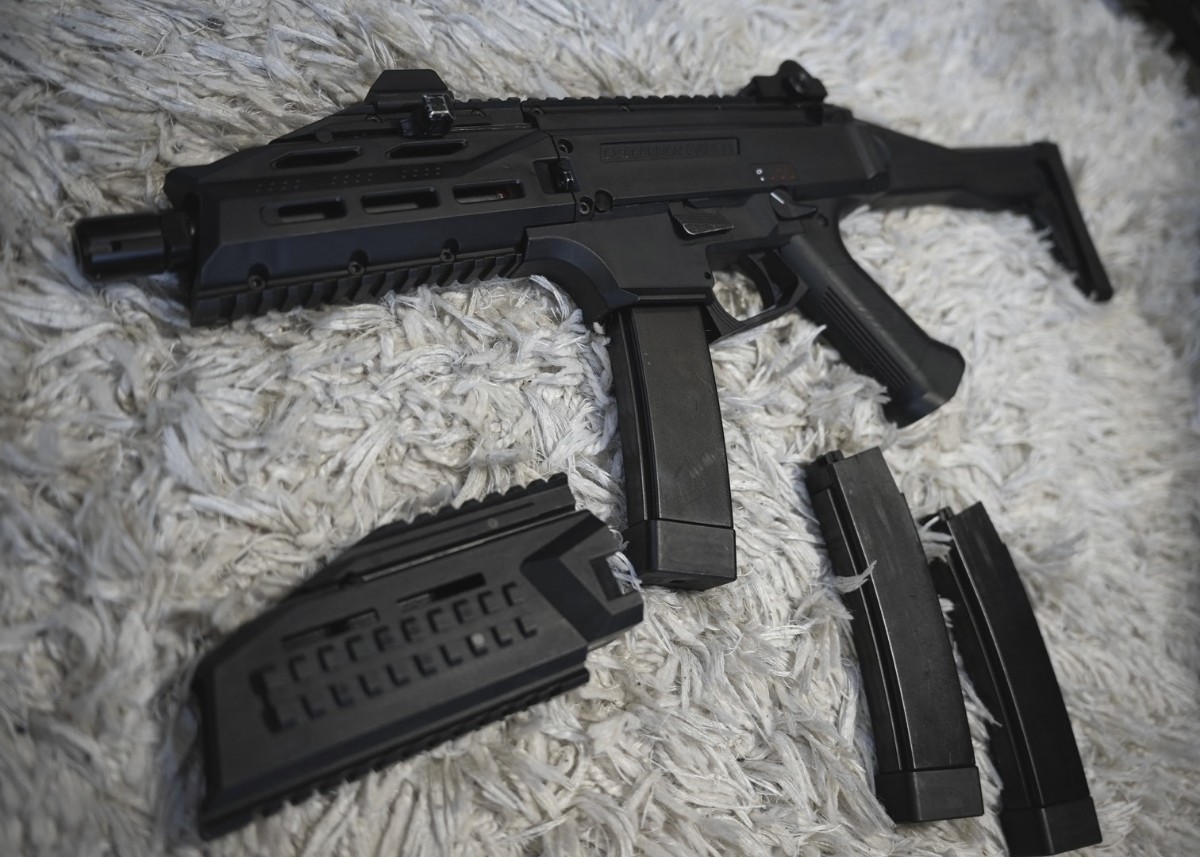 ASG 電動ガン CZ EVO3 SCORPION A1 BK スコーピオン 電子トリガー ATEK