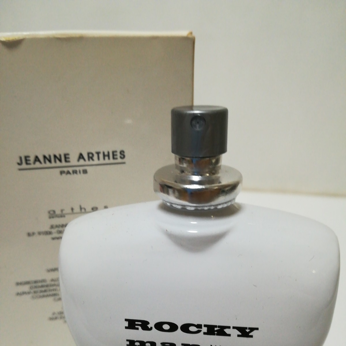  Jeanne Arthes Rocky man белый o-doto трещина EDT 100ml почти полный оборот бесплатная доставка 