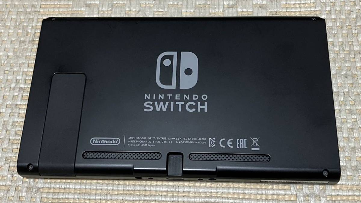 任天堂スイッチ 本体 未対策機の可能性あり 2018年 動作良好 旧型